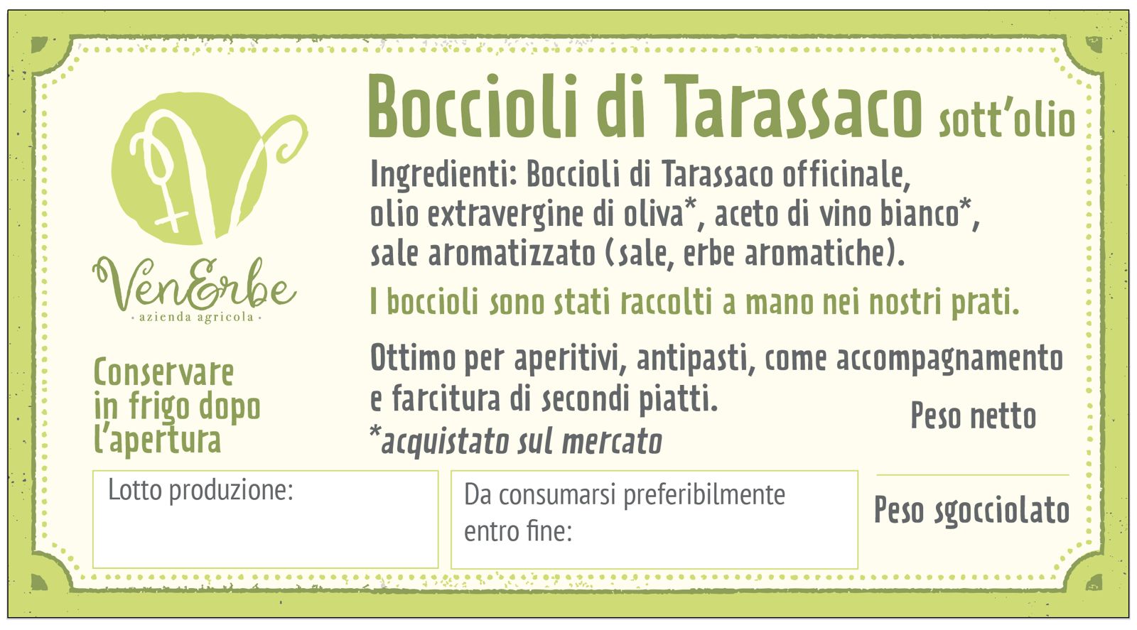 boccioli di tarassaco